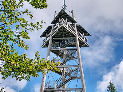 Eugen-Keidel-Turm auf dem Schauinslandgipfel